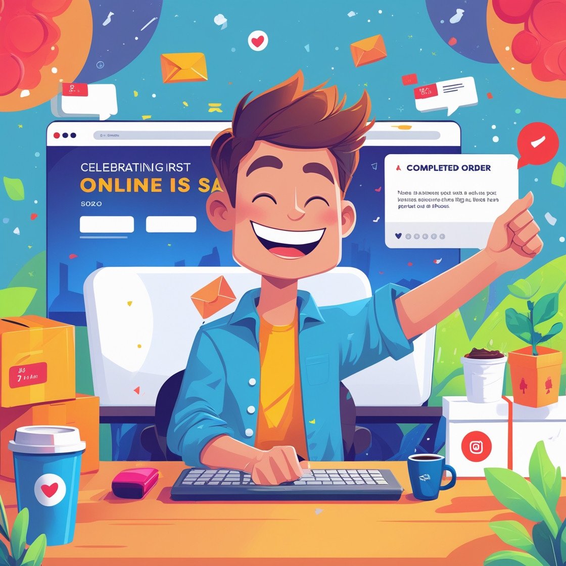 How to make your first sale.