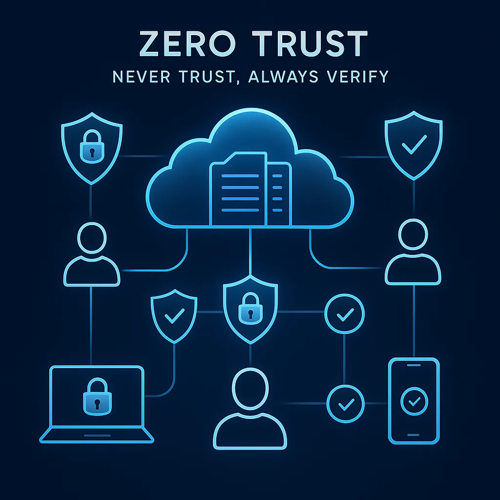 نموذج Zero Trust لماذا أصبح ضرورة لحماية بياناتك في العصر السحابي؟
