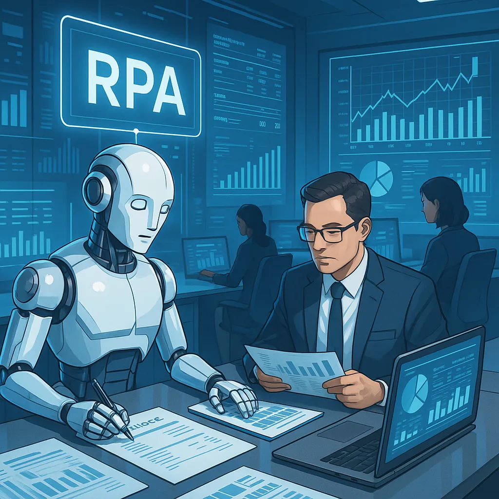 الأتمتة الروبوتية للعمليات RPA في المحاسبة
