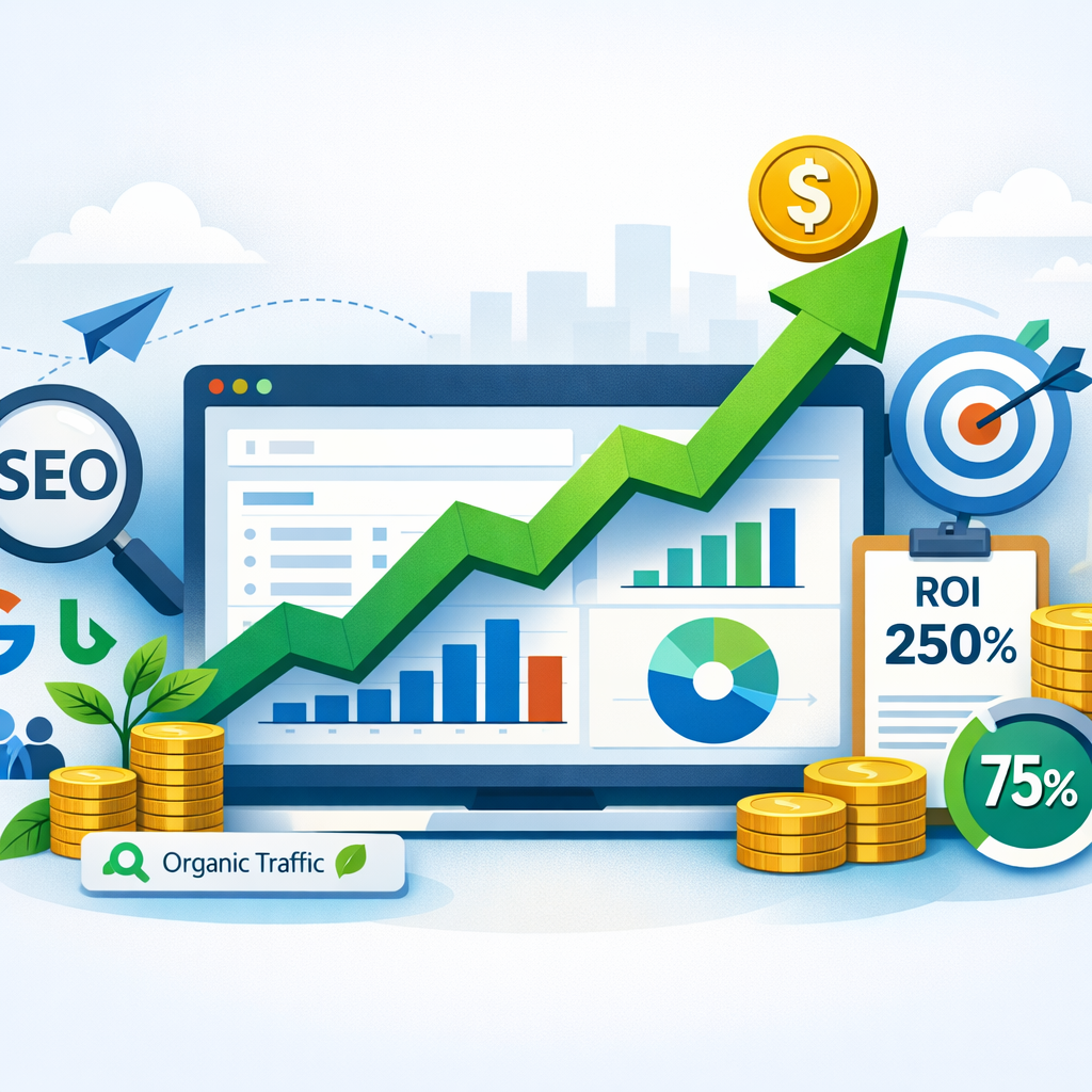 العائد على استثمار تحسين محركات البحث SEO ROI