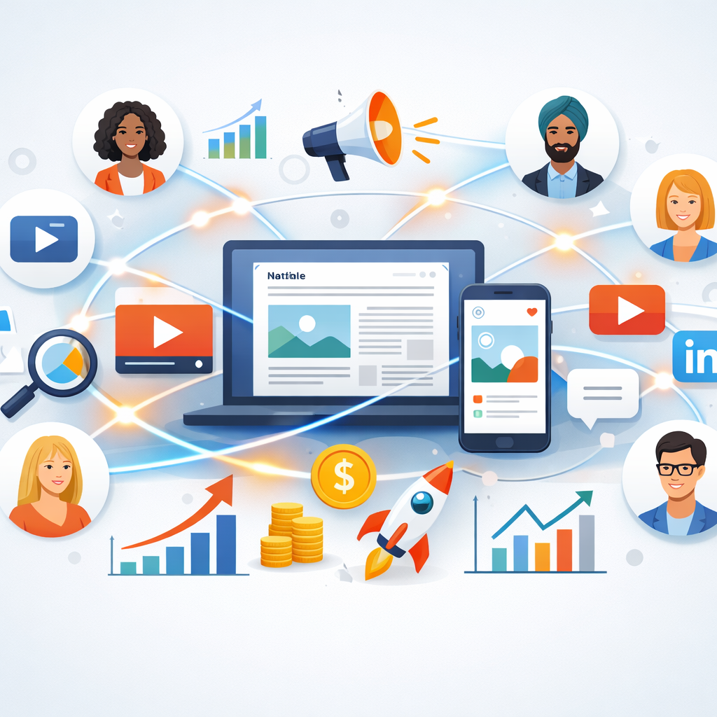 كيف تجعل محتواك يصل إلى كل مكان؟