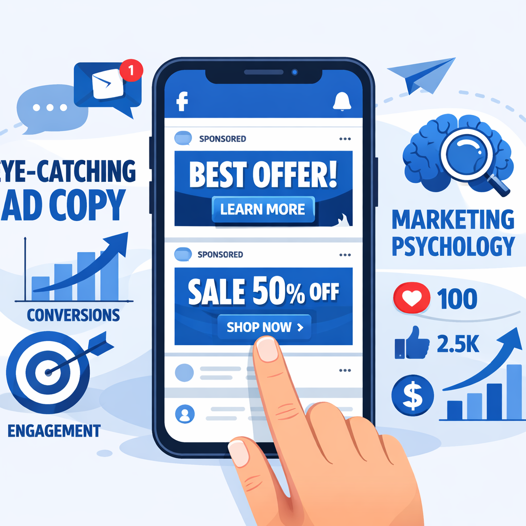 دليل كتابة إعلانات فيسبوك الناجحة