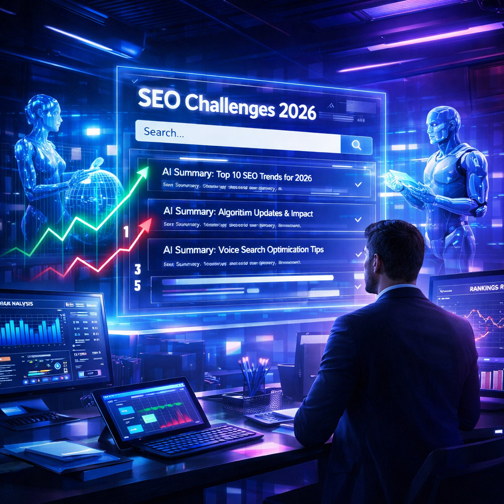 SEO Challenges  in 2026.