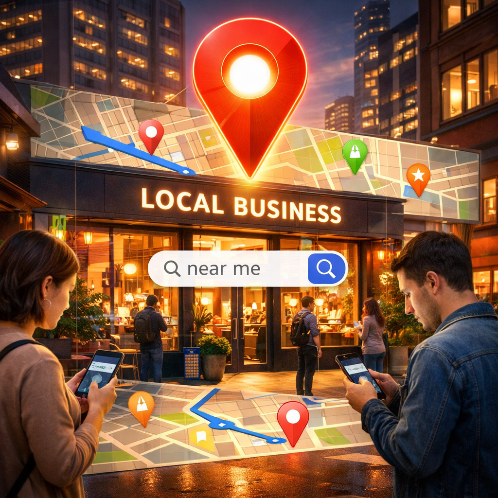 كيف تظهر في نتائج بحث بالقرب مني على جوجل؟