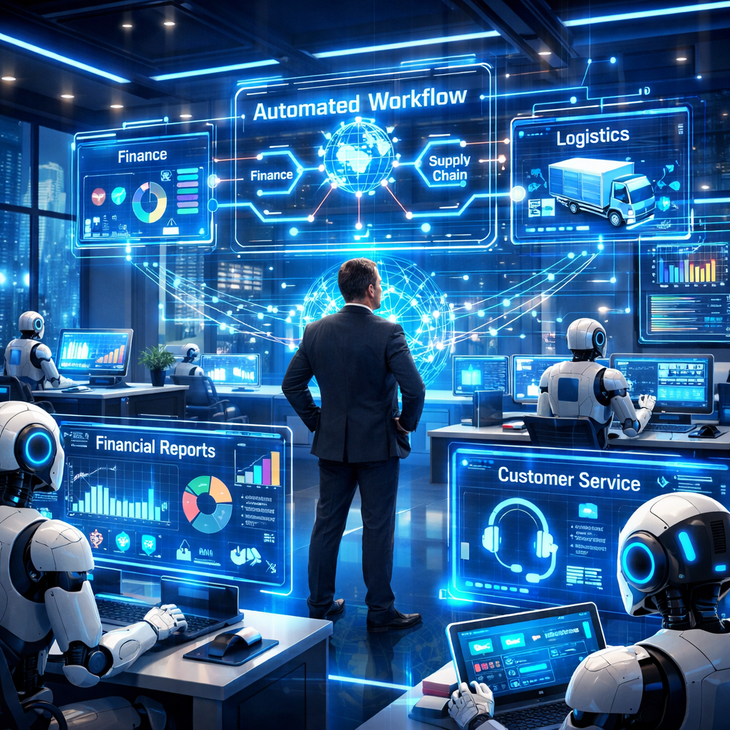 Efficiency of operations via Agentic AI