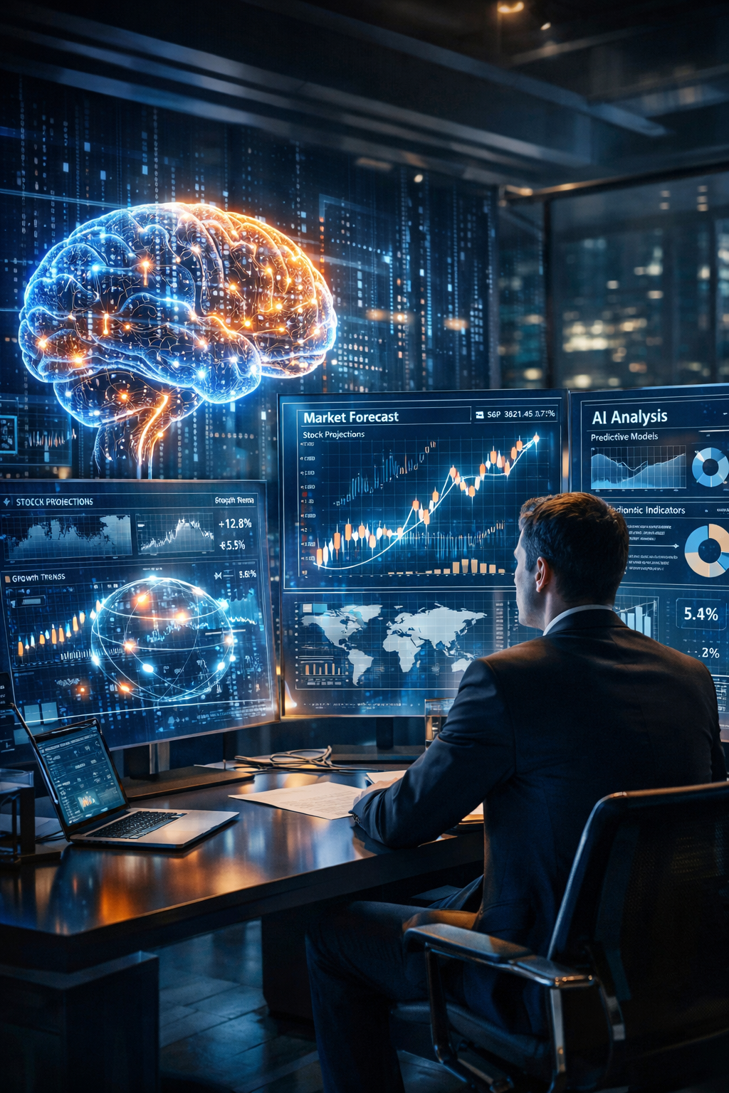 Highly accurate AI-powered financial forecasting.