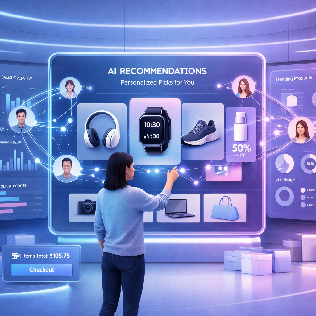 AI recommendation systems.