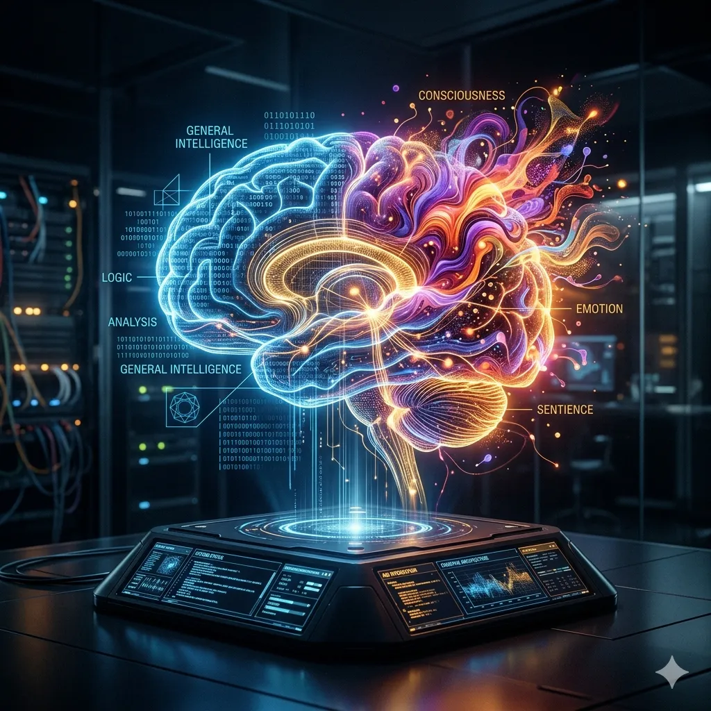 Artificial General Intelligence (AGI) and Machine Consciousness.