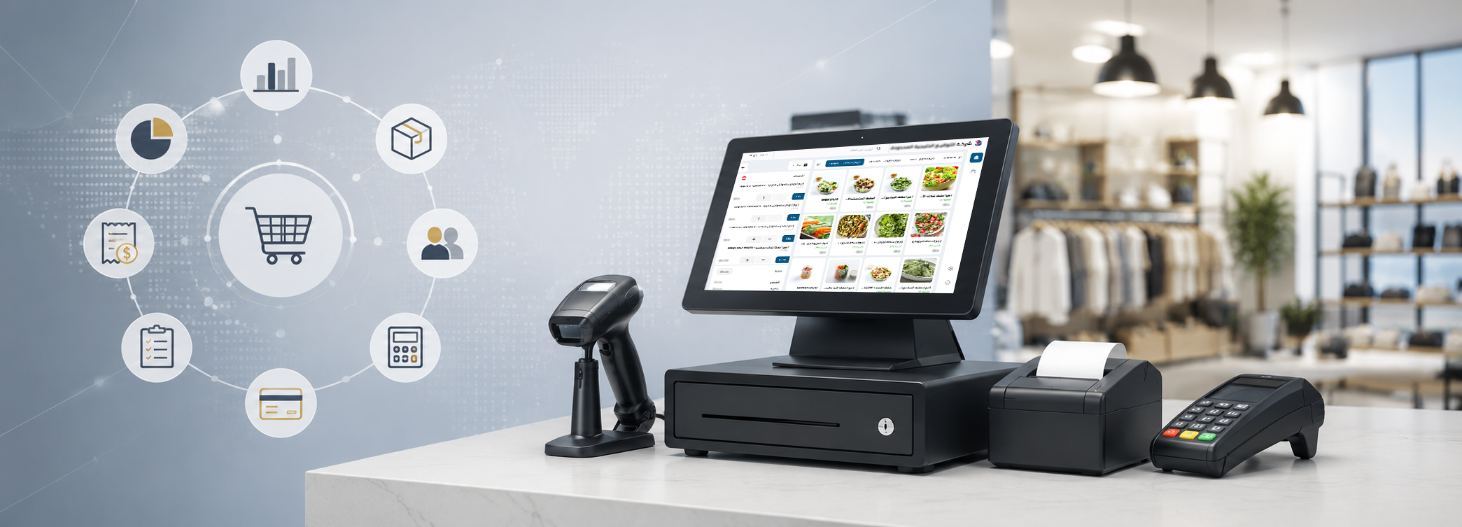 نقاط البيع: دليلك لاختيار أفضل برنامج POS لنشاطك